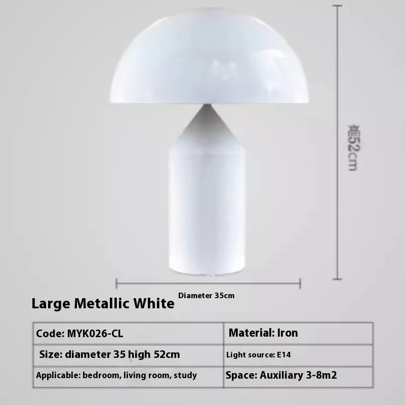 Mushroom Glow Desk Lamp — Copper Edition