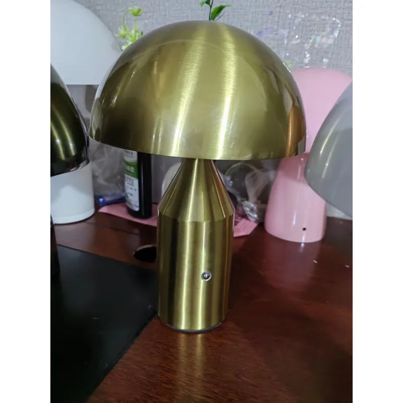 Mushroom Glow Desk Lamp — Copper Edition