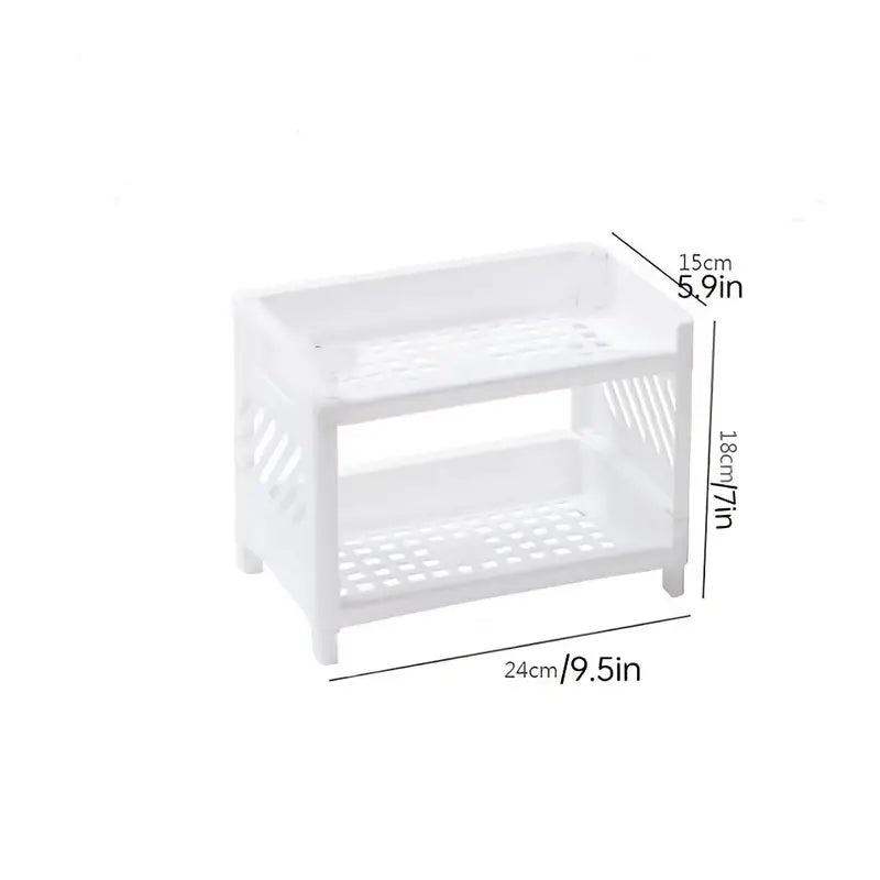 Premium Modern Hollow Desk Shelf Organizer for Office