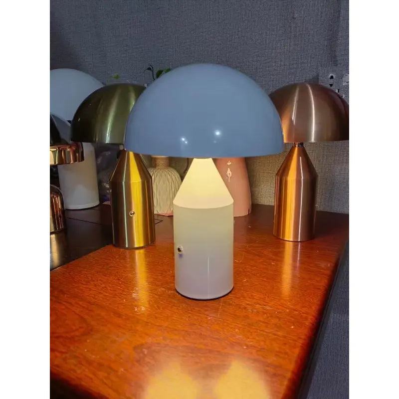 Mushroom Glow Desk Lamp — Copper Edition