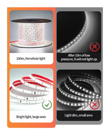 24V Waterproof Self-Adhesive LED Strip Light