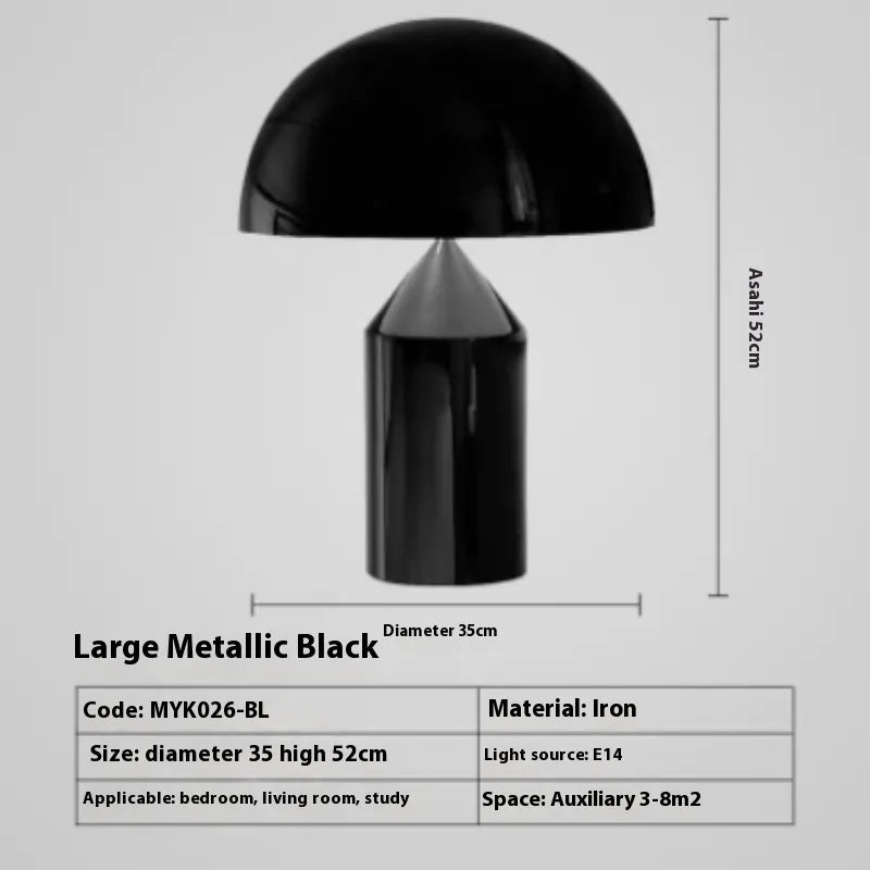 Mushroom Glow Desk Lamp — Copper Edition